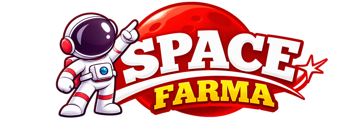 Space Farma com astronauta